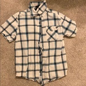 kids shawn white button up shirt